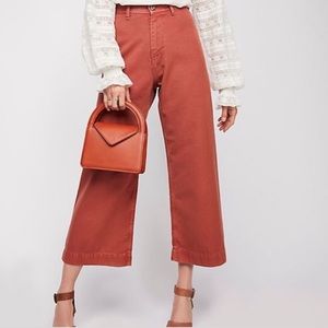 NWT Free People Patti Pant Chili Flake